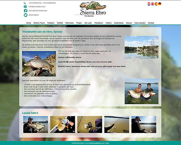 Sierra Ebro SL, Caspe (España) - Hoogma Webdesign Beerta