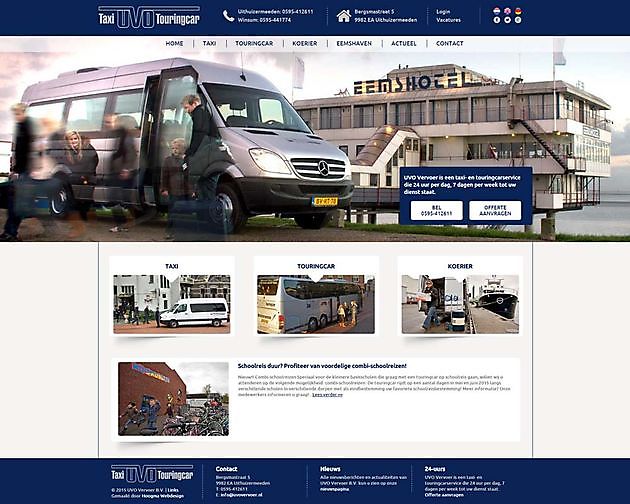 UVO Vervoer BV, Uithuizermeeden - Hoogma Webdesign Beerta