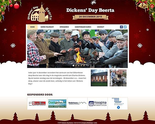 Día de Dickens, Beerta Hoogma Webdesign Beerta