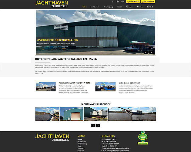 Puerto deportivo de Zuidbroek, Zuidbroek - Hoogma Webdesign Beerta