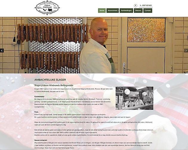 Butchery Wiebrands, Bellingwolde - Hoogma Webdesign Beerta