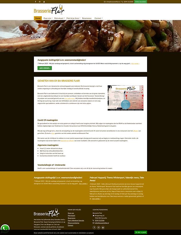 Estilo Brasserie, Gasselte - Hoogma Webdesign Beerta