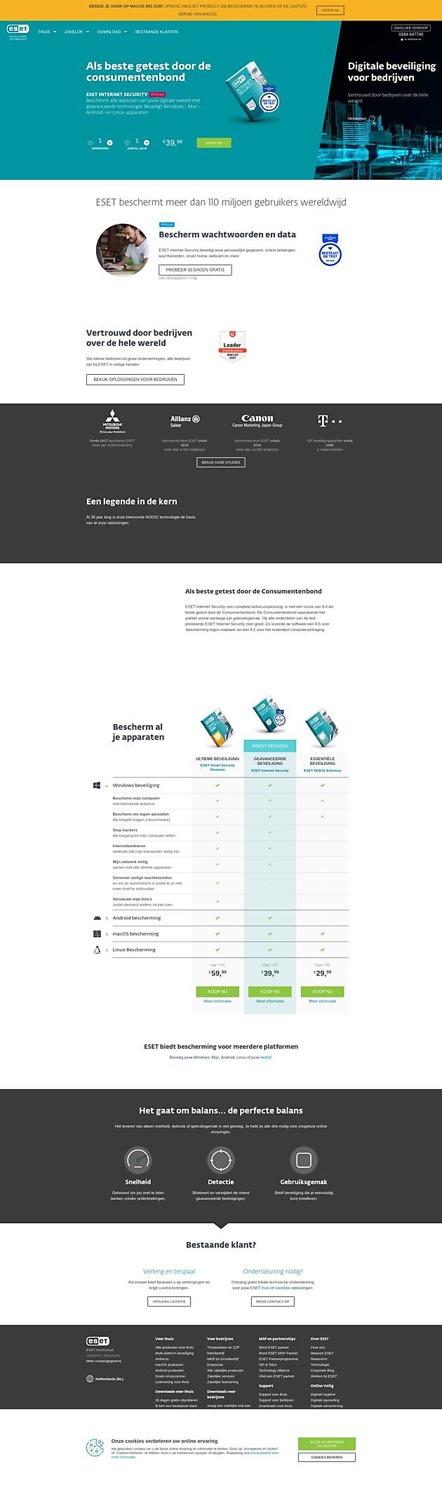 ESET Antivirus affiliate program - Hoogma Webdesign Beerta