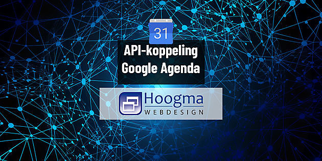 API link made with Google Calendar - Hoogma Webdesign Beerta