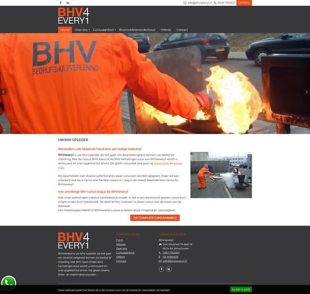 BHV4every1, Winschoten - Hoogma Webdesign Beerta