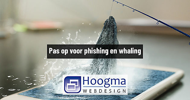 What is the difference between phishing and whaling? Hoogma Webdesign Beerta