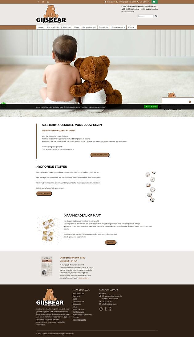 Gijsbear, Winschoten Hoogma Webdesign Beerta