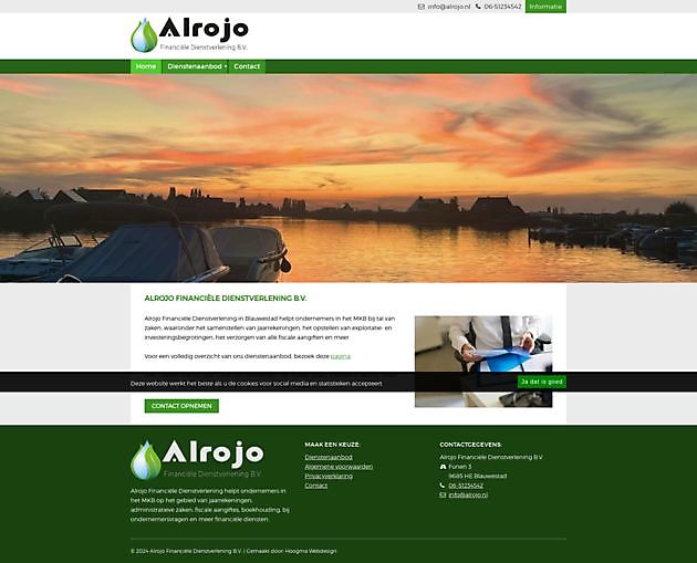Alrojo, Blauwestad - Hoogma Webdesign Beerta