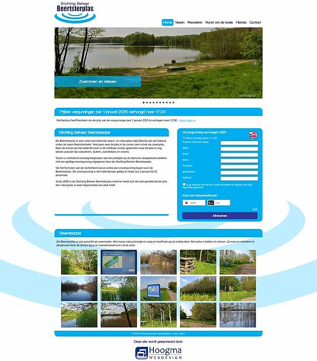 Stichting Beheer Beertsterplas, Beerta Hoogma Webdesign Beerta