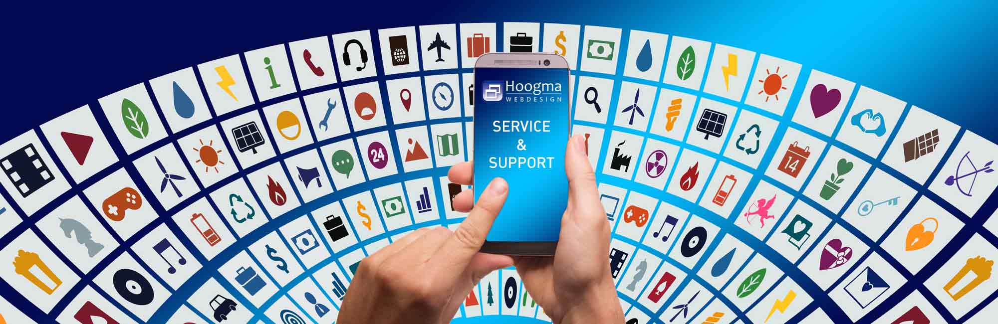 Service and support - Hoogma Webdesign Beerta