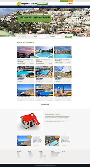 Properties Abroad, Gran Canaria (Spanje) Hoogma Webdesign Beerta