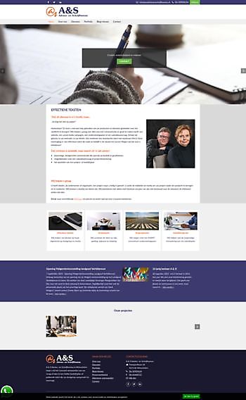 A & S Advies- en Schrijfbureau Hoogma Webdesign Beerta
