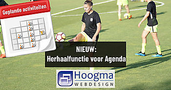 Repeat function agenda HWCMS Hoogma Webdesign Beerta