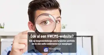 Eh... ¿ya tienes un sitio web de HWCMS? - Hoogma Webdesign Beerta